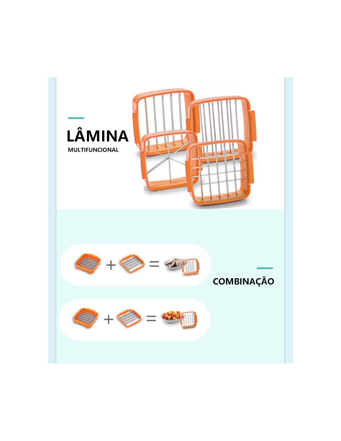 Cortador Multifuncional 5 em 1 QA-T624