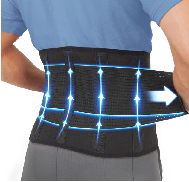 Suporte de Correção para Costas c/ Estacas de Neoprene