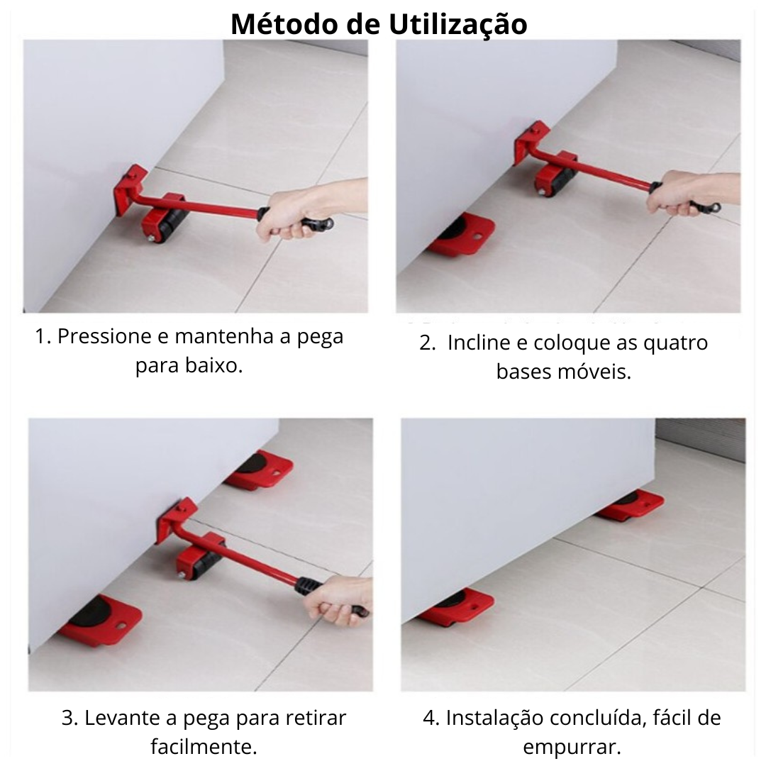 Kit de Ferramentas para Mover Móveis