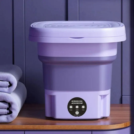 Máquina de Lavar Roupa Portátil Dobrável