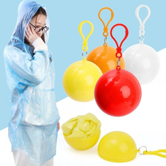 Capa de Chuva Portátil em Bola