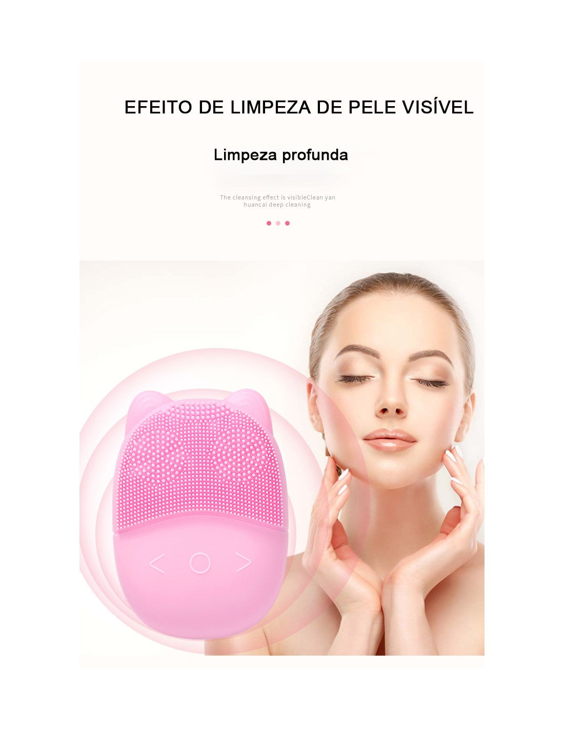 Escova de Limpeza Facial QA-T649