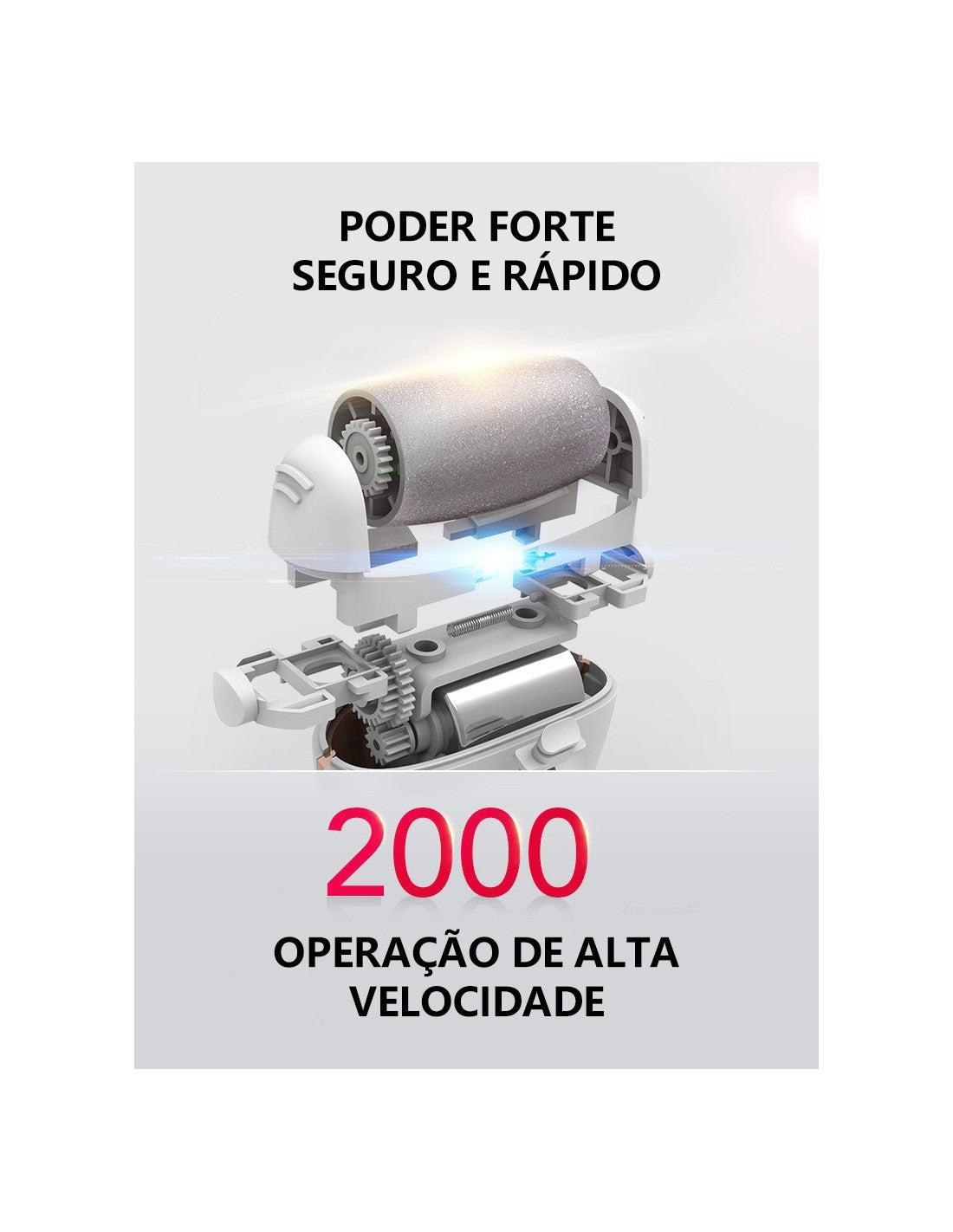 Removedor de Calos Elétrico QA-T566