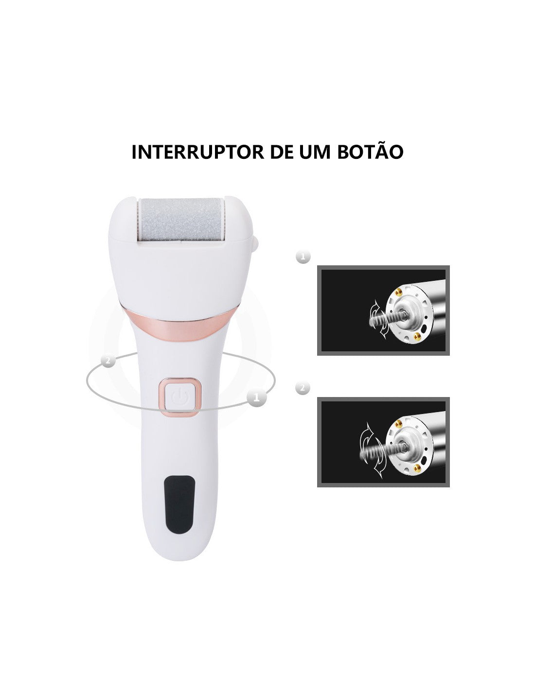 Removedor de Calos Elétrico QA-T566