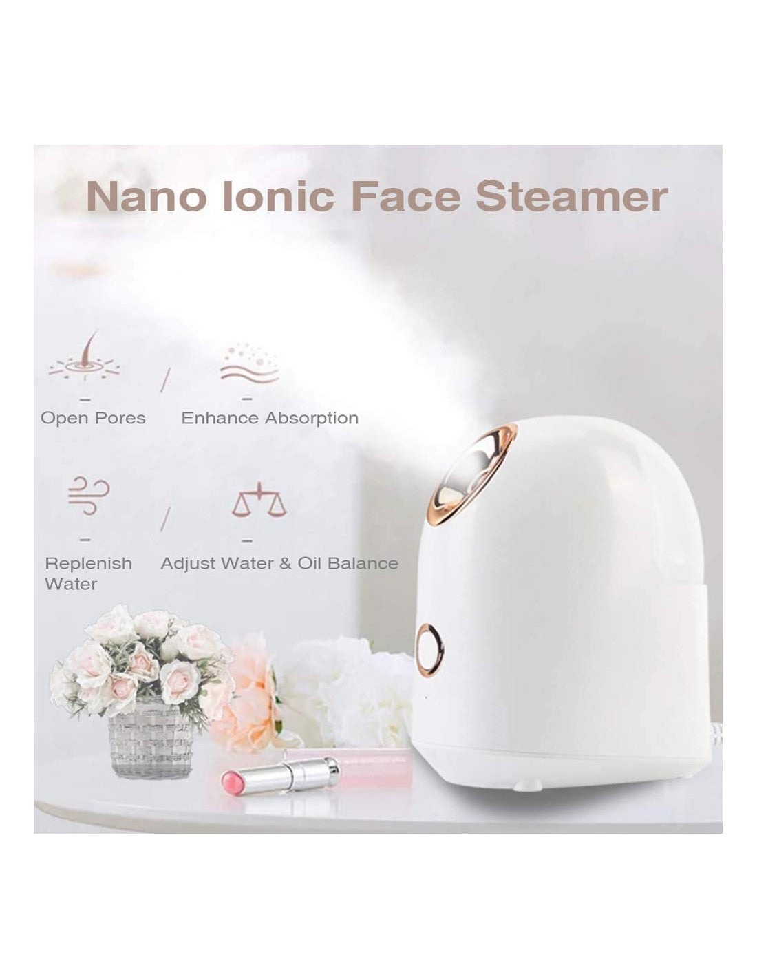 Máquina de Vapor Facial