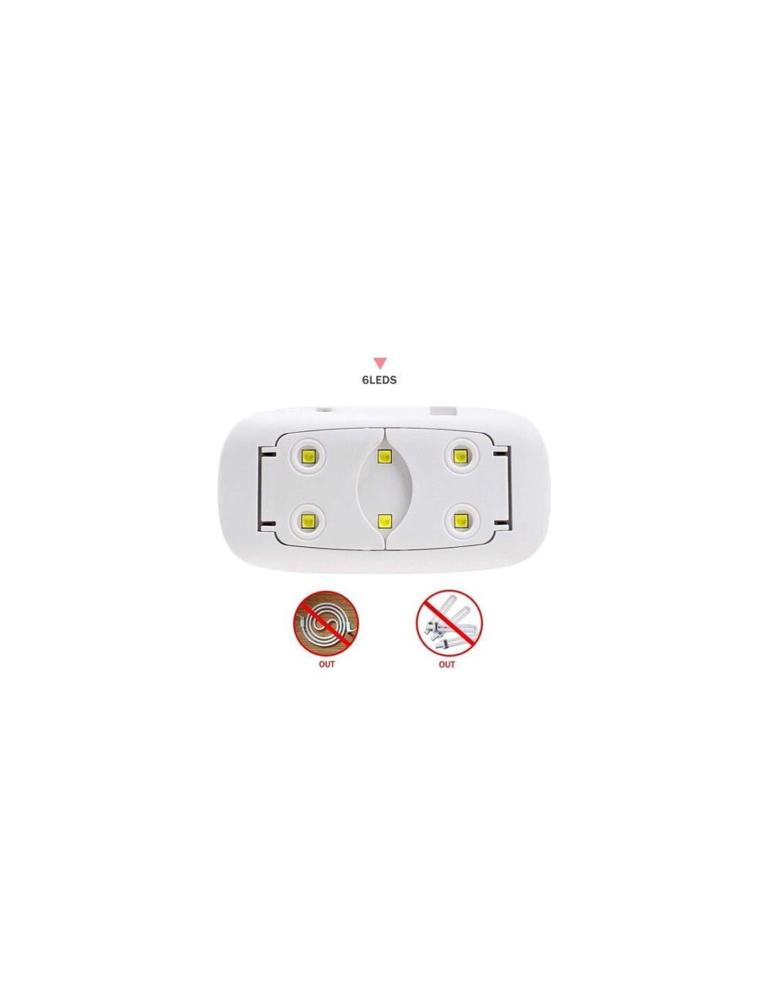 Mini Secador LED de Unhas